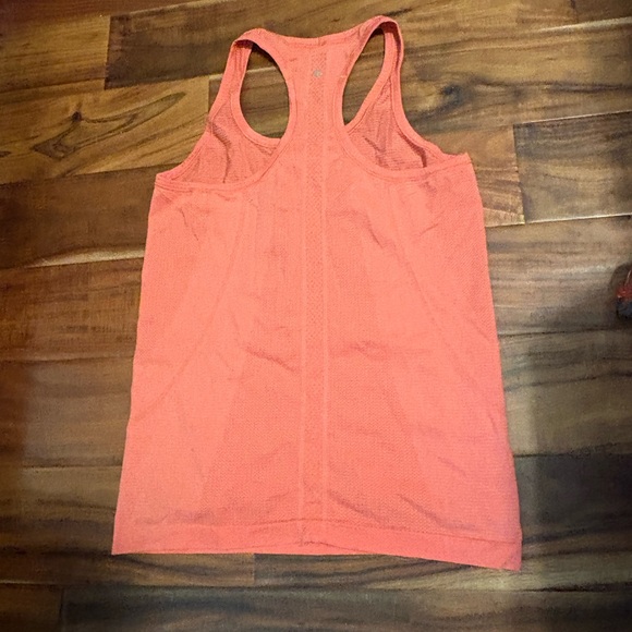 Lululemon swiftly tech tank Vibrant Orange and‎ Pink Racerback Tank Top - Picture 1 of 3